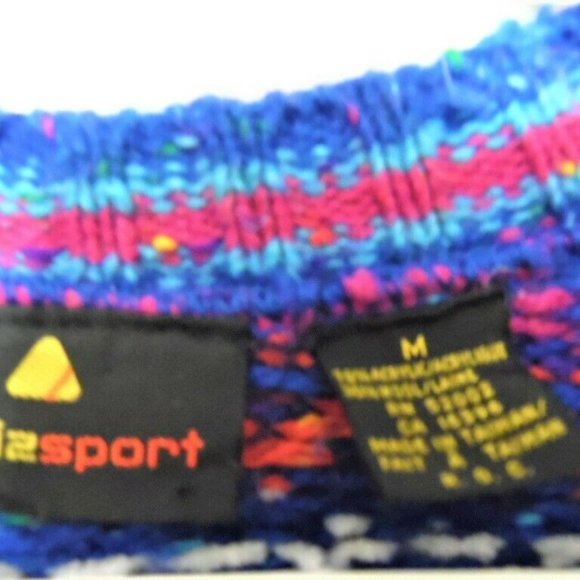 Vintage Liz Sport Cardigan Sweater Collar M Wool M - Picture 5 of 8